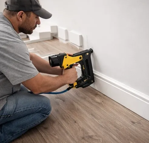 Baseboard installation in Milton
