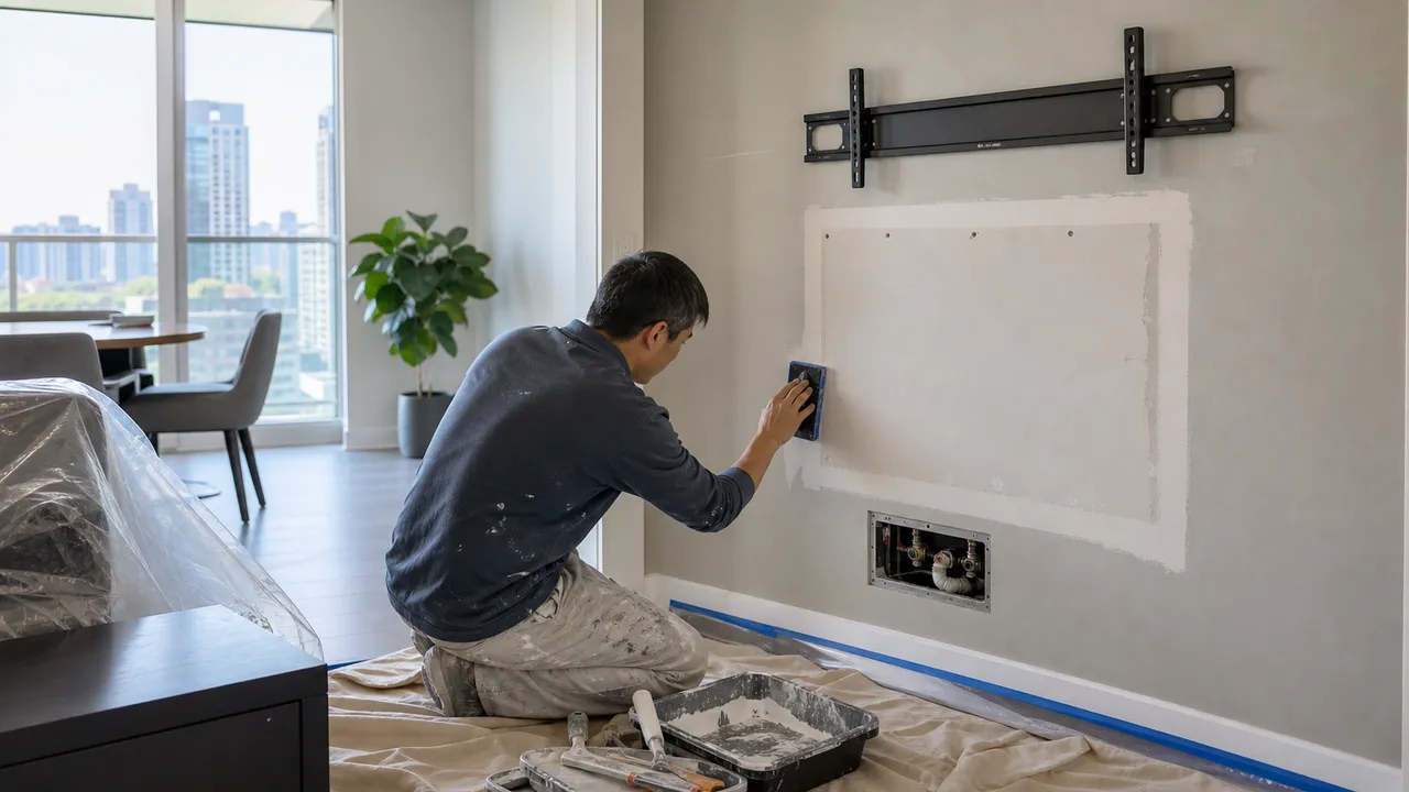 Condo Drywall Repair in Mississauga: Square One, Port Credit, Erin Mills & High-Rise Repairs