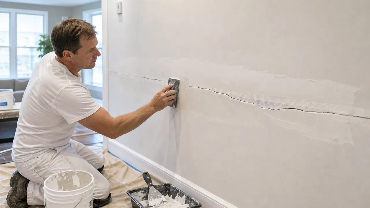 Drywall Crack Repair in Mississauga Homes and Condos