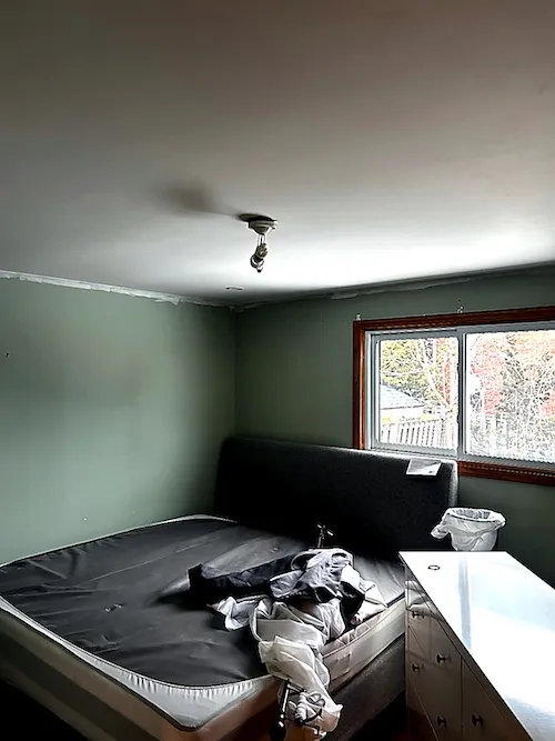 Grimsby popcorn ceiling removal project 4