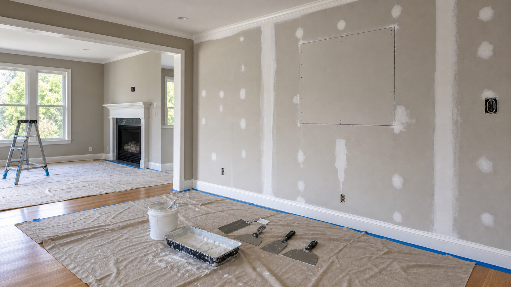 Drywall Contractor Burlington: Repair, Installation, Taping & Finishing