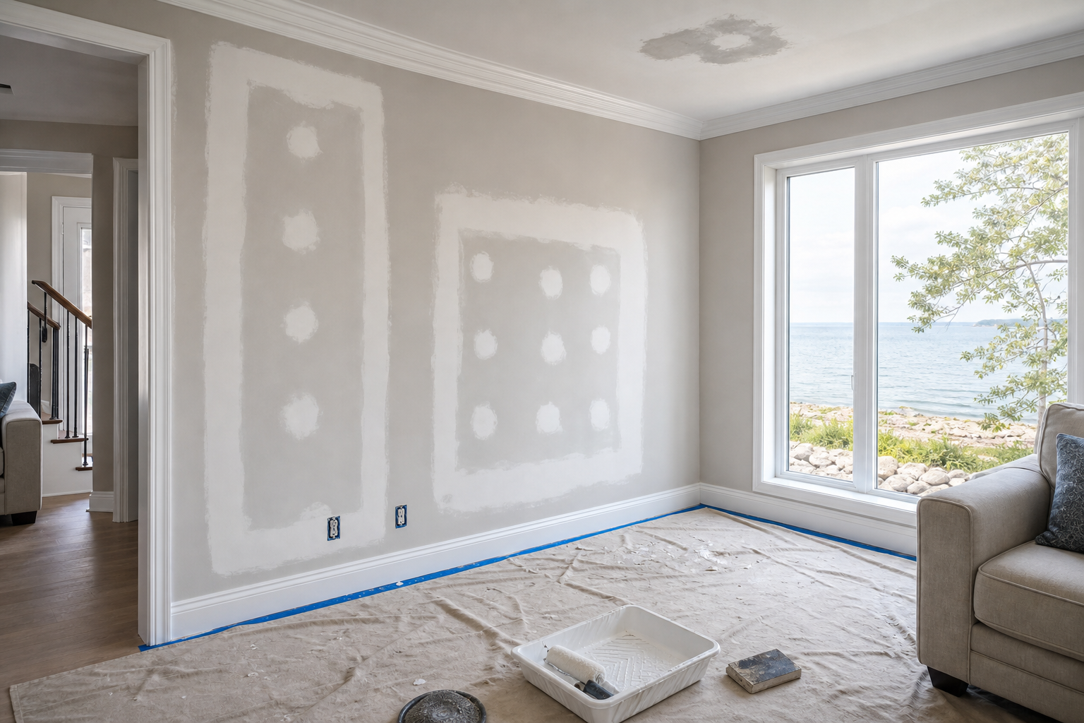 Drywall Repair Before Painting in Grimsby: What to Fix Before You Repaint