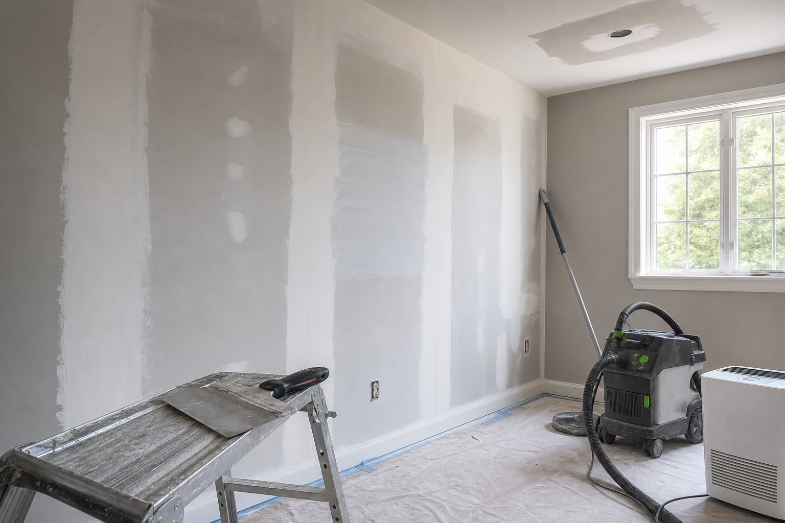 Why Drywall Repairs Need Drying Time: From First Coat to Sanding, Primer and Paint