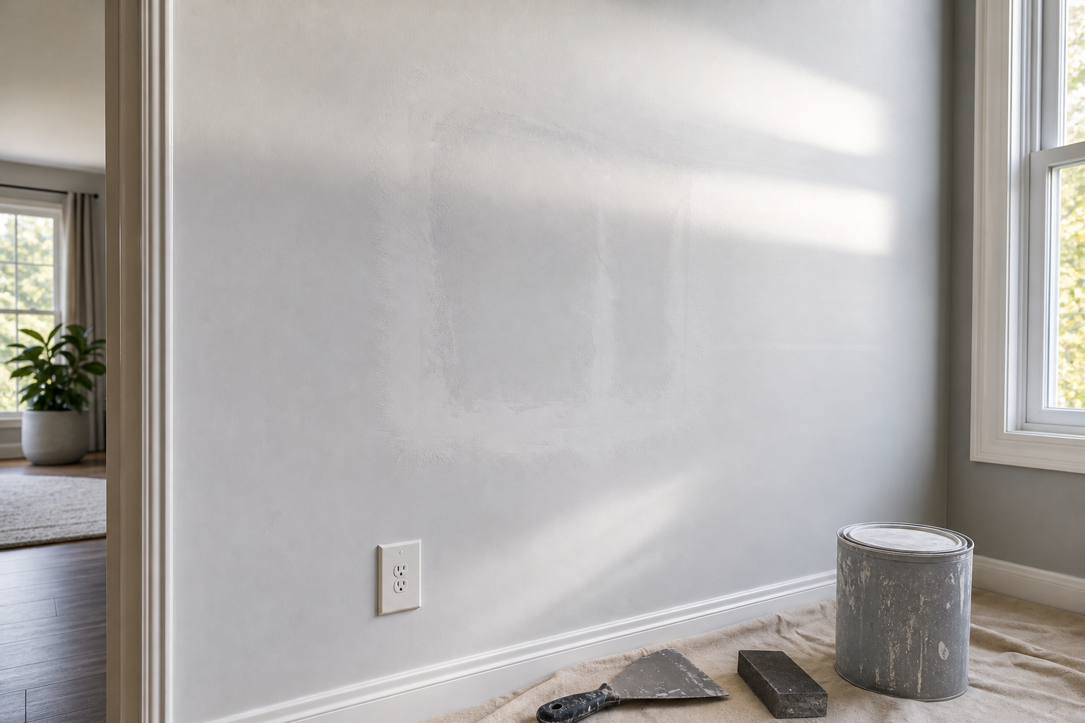 Drywall Repair Mistakes That Show Through Paint