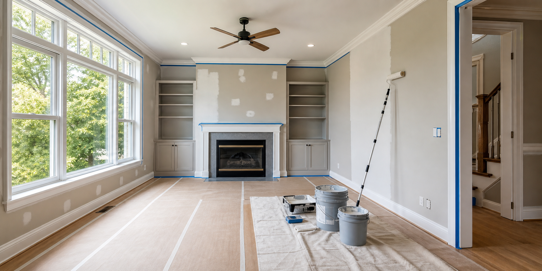 Interior Painting in Oakville: Premium Finish Starts With Prep