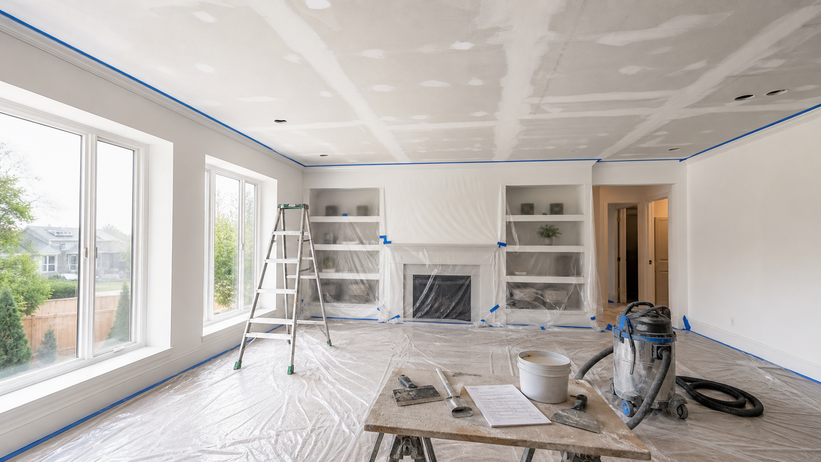 Popcorn Ceiling Removal Cost in Oakville: What Homeowners Should Expect