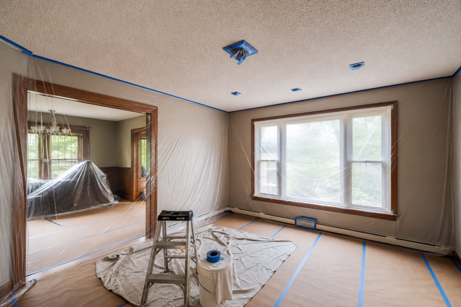 Popcorn Ceiling Removal Dundas: Older Homes, Painted Texture, Dust Control and Smooth Finishes