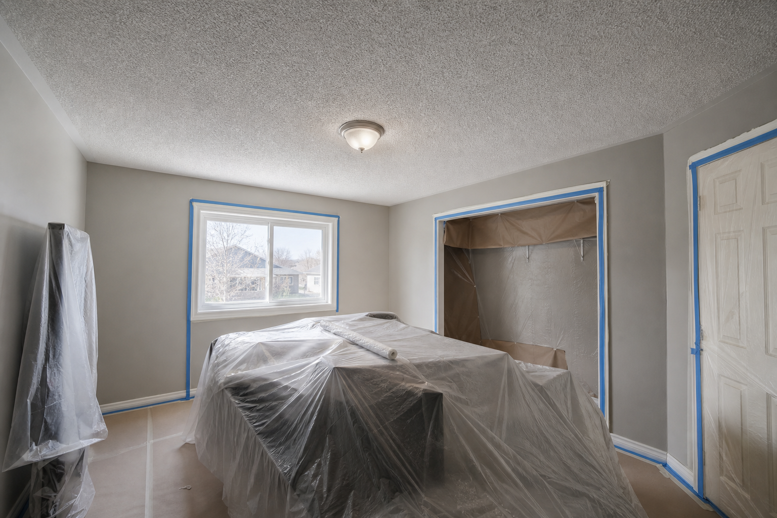 How Long Does Popcorn Ceiling Removal Take? Real Timeline by Room Size, Paint, Repairs & Finish Level