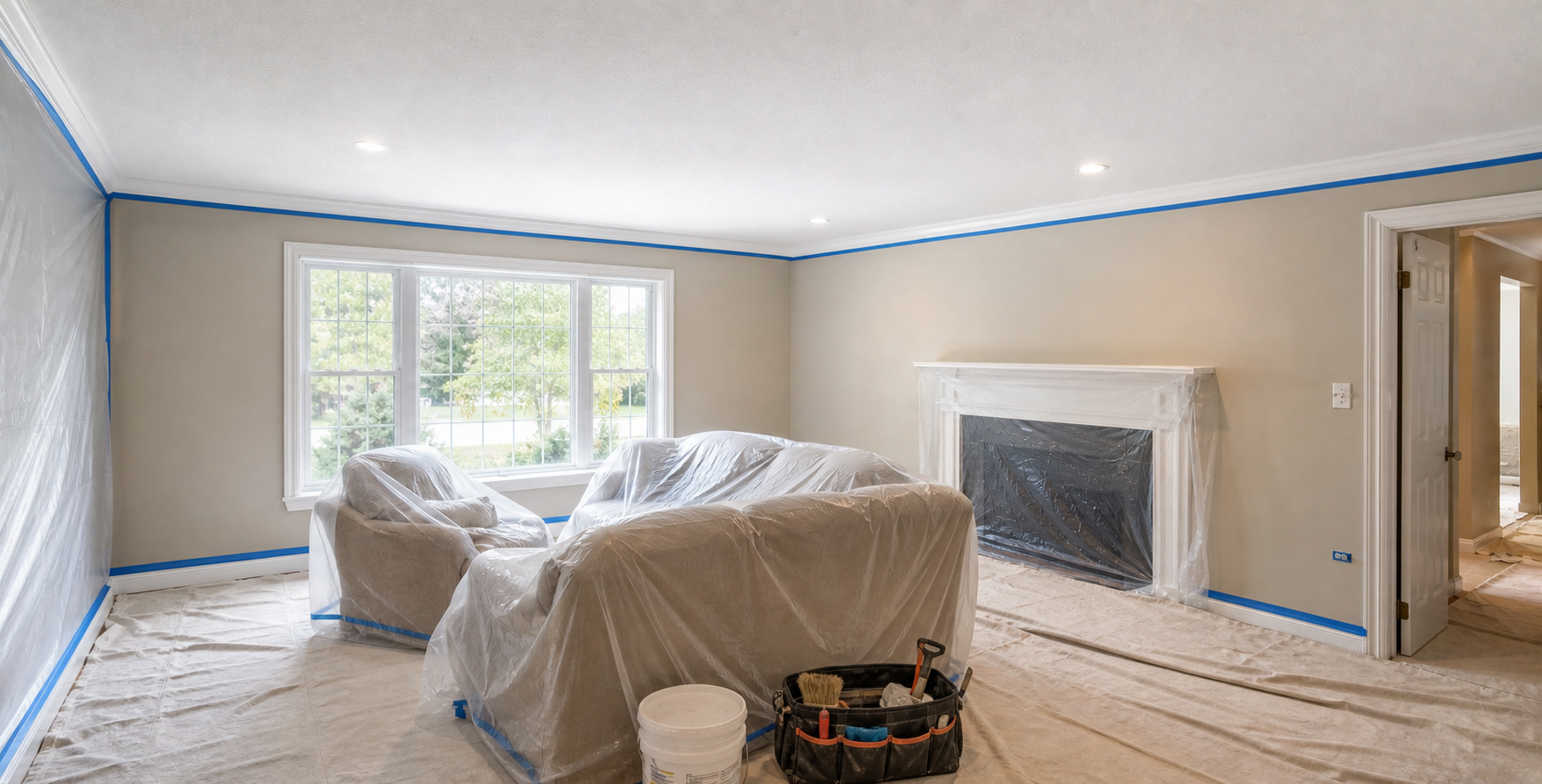 How to Prepare Your Oakville Home for Popcorn Ceiling Removal