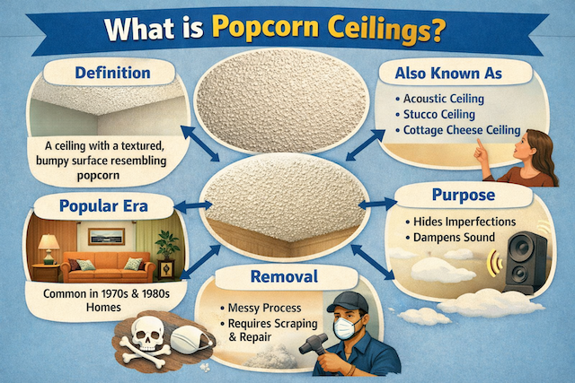 What Are Popcorn Ceilings? Pros, Cons, and When to Remove Them