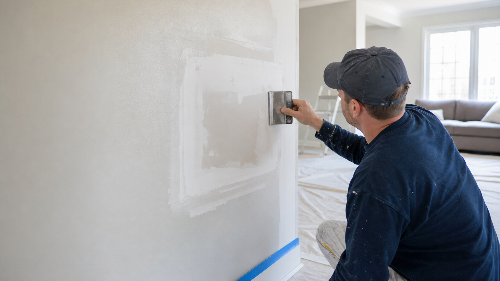 Why Drywall Patches Show Through Paint