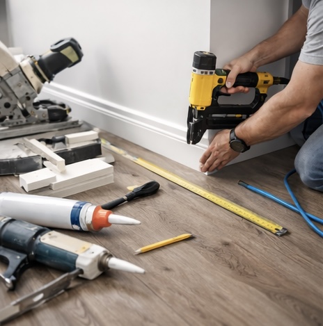 Baseboard installation in North York