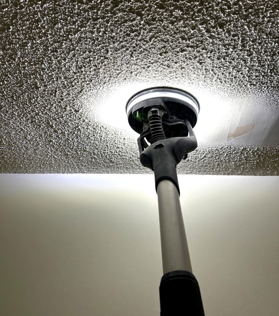 Popcorn ceiling removal / popcorn removal — Mississauga (Mineola) — Level 5 smooth finish