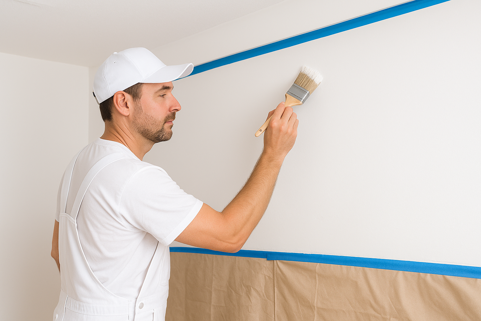 Wallpaper removal project 1 — adhesive wash and skim-coat